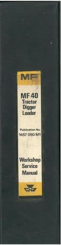 Massey Ferguson Tractor MF40 Workshop Service Manual - MF 40