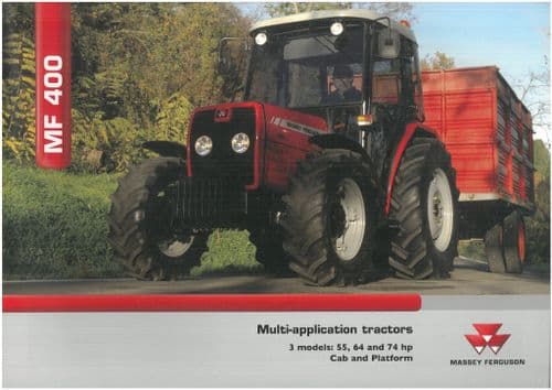 Massey Ferguson Tractor MF410 MF420 & MF430 Brochure -  MF 410 420 430