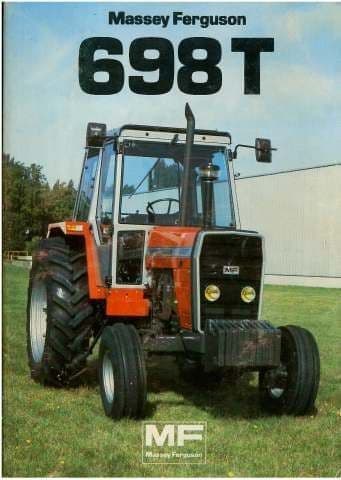 Massey Ferguson Tractor MF698T Operators Manual - 698T