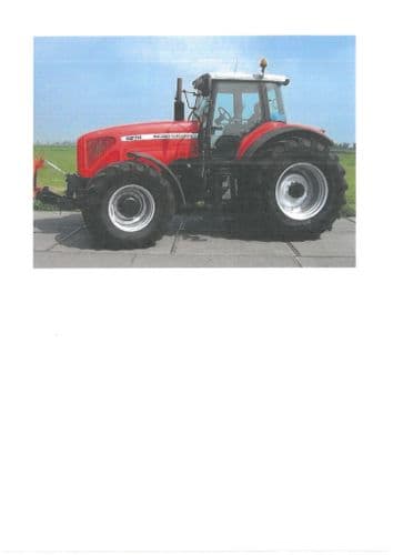 Massey Ferguson Tractor MF8270 MF8280 Parts Manual