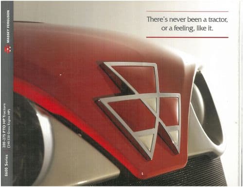 Massey Ferguson Tractor MF8600 - 8650 8660 8670 8680 Brochure