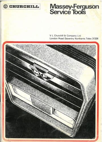 Massey-Ferguson Tractor Special Tools Manual - Models 130 135 165 175 178 185 1200 550 565 575 590