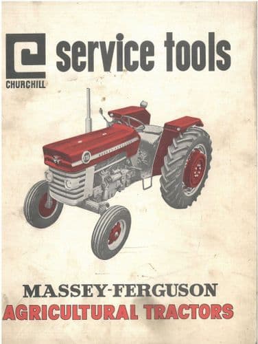 Massey-Ferguson Tractor Special Tools Manual Models 130 - 135 - 165 - 175 - 178