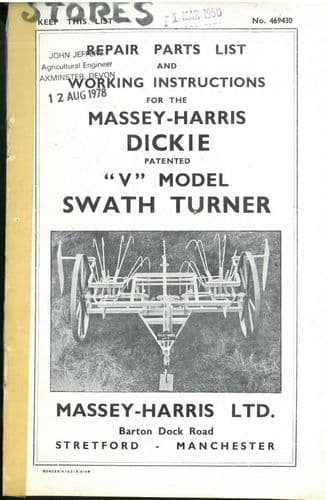 Massey Harris Dickie 