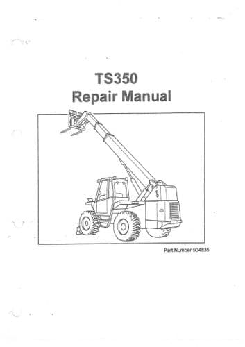 Matbro Telehandler TS350 Workshop Service Repair Manual