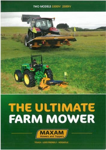 Maxam The Ultimate Farm Mower Brochure
