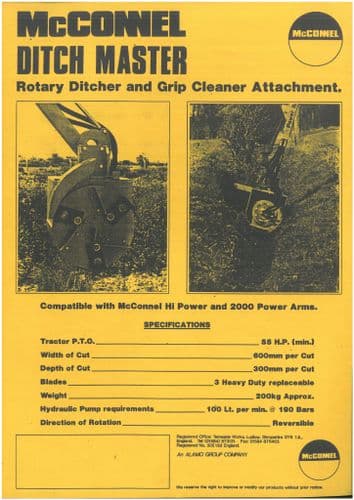 McConnel Ditch Master Brochure