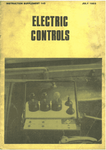 McConnel  Electric Controls Operators Manuals