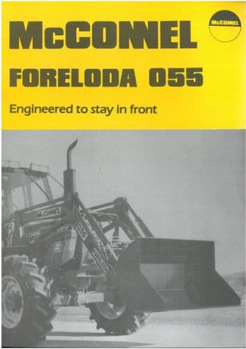 McConnel Foreloda Loader 055 Brochure
