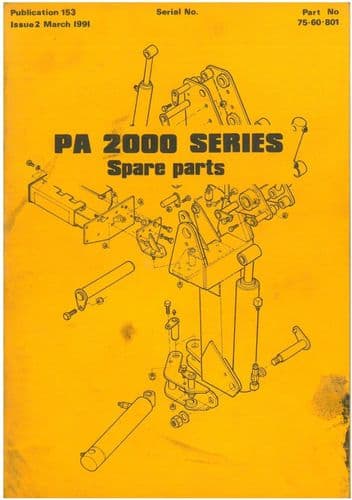 McConnel Hedgetrimmer PA2060 PA2070 PA2080 - Parts Manual - PA 2060 2070 2080