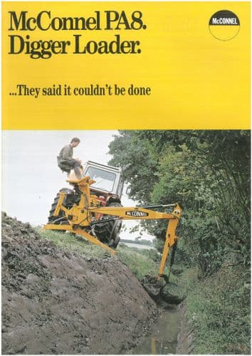 McConnel PA8 Digger Loader Brochure -