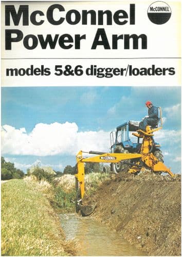 McConnel Power Arm 5 & 6 Digger & Loader Brochure -
