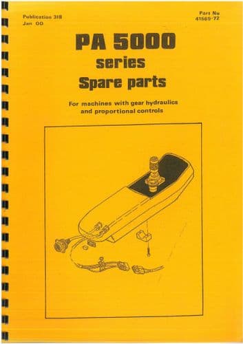 McConnel  Power Arm Hedgetrimmer PA5000 Gear Hydraulics & Proportional Controls Parts Manual - 5000