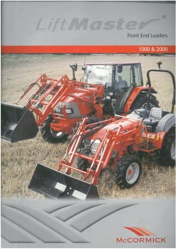 McCormick Front  End Loaders  1000 & 2000 Brochure