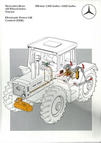 Mercedes Benz All Wheel Drive Tractor MB 1300 turbo - 1600 turbo Brochure