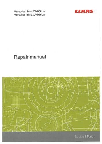 Mercedes Benz Engine OM906LA & OM926LA Workshop Service Mnaual