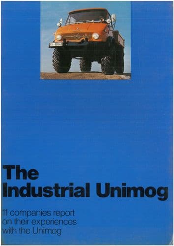 Mercedes Benz Industrial Unimog Tractor Brochure