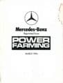 Mercedes Benz MB Trac Tractor Brochure - Reprinted From Power Farming Magazine