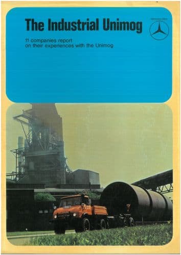 Mercedes Benz - The Industrial Unimog - 11 Companies Report Brochure