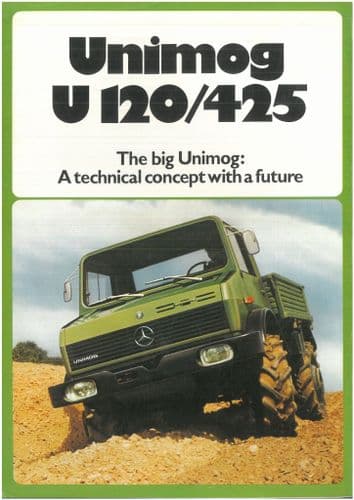 Mercedes Benz Unimog Tractor Brochure - U120/425 -