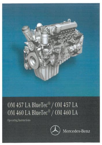 Mercedes Engine OM457LA OM460LA & BlueTec Operators Manual