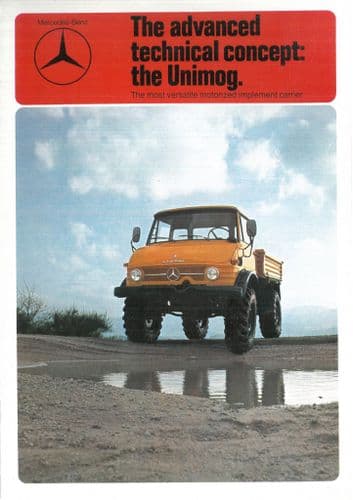 Mercedes Unimog Tractor - The Advanced Technical Concept Brochure