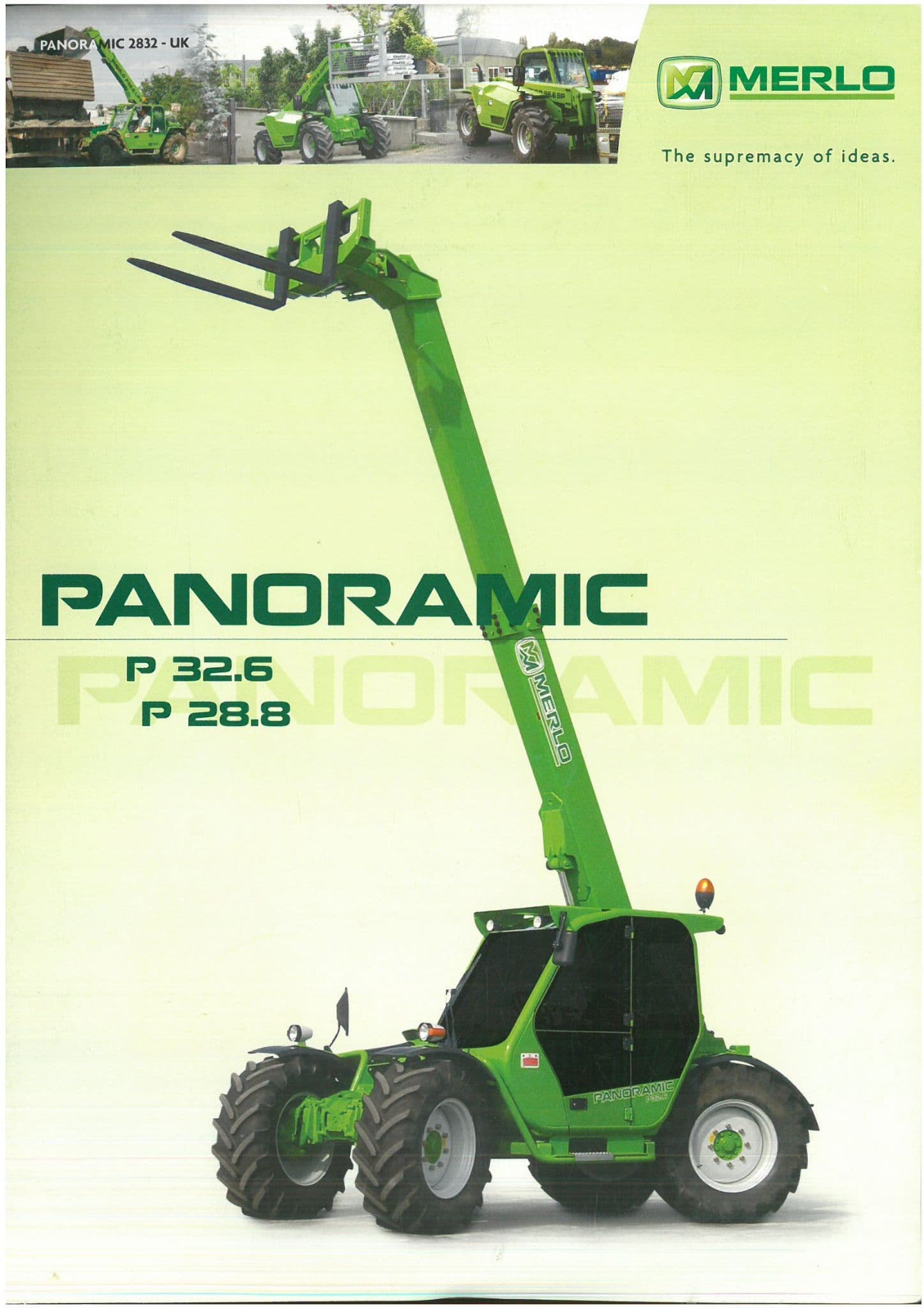 Merlo Telehandler Panoramic P32 6 P28 8 Brochure