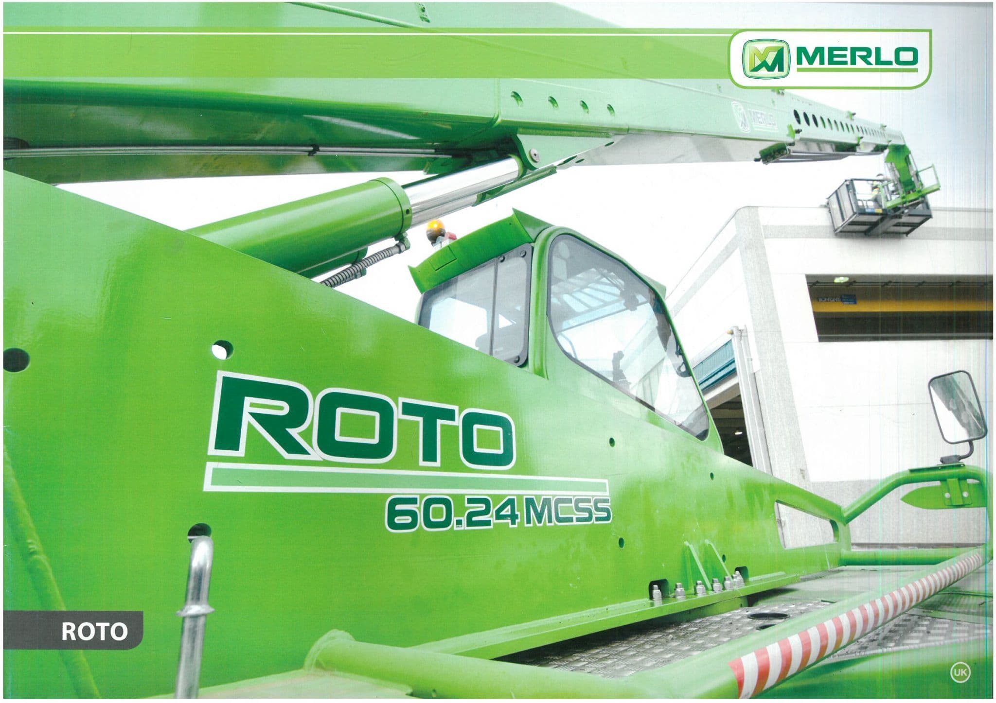 Merlo Telehandler Roto 60 24 MCSS Brochure