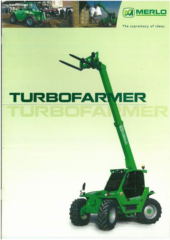Merlo Telescopic Handler - Turbofarmer and MultiFarmer Brochure