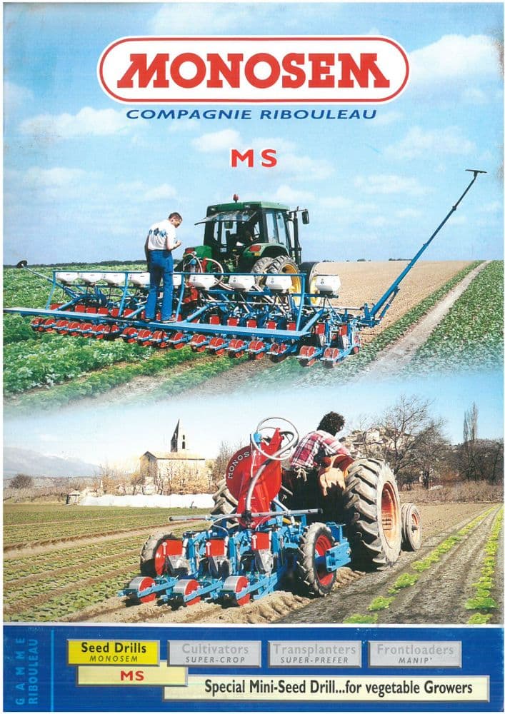 Monosem MS Seed Drill Brochure