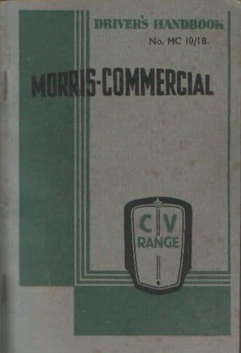Morris Commercial CV Range Lorry Operators Manual