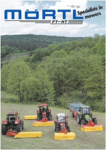 Mortl Front and Rear Disc Mower FT and HT Range Brochure