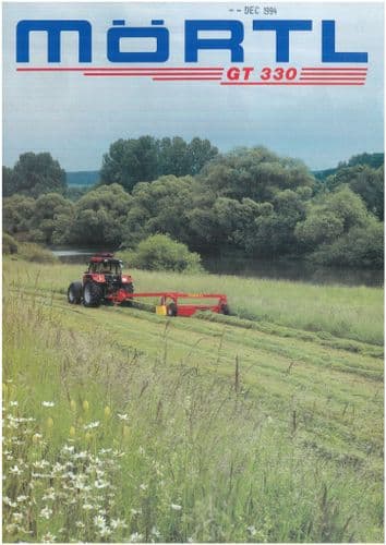 Mortl Mower GT330 Brochure - GT 330