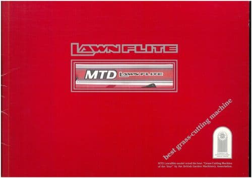 MTD Lawn Flite Ride On Lawnmower 501 504 528 650 653 658 667 668 702 836 Brochure