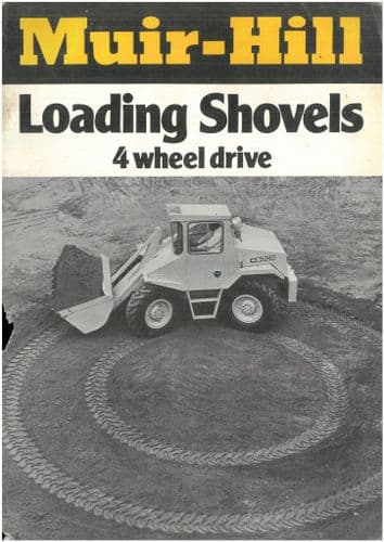Muir Hill Loading Shovel A5000 A6000 B5000 B6000 Brochure