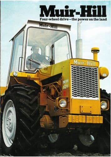 Muir Hill Tractor "Power On The Land" - Models 111 121 & 171 Brochure
