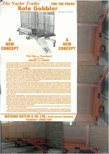 Naylor Trailer Bale Gobbler Brochure