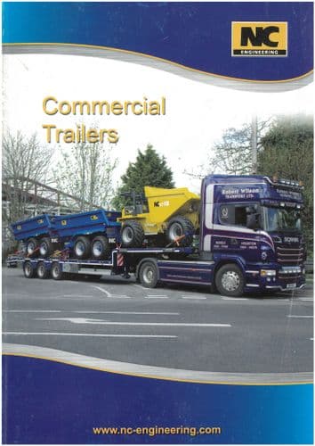 NC Engineering Commercial Trailers -Centre Axle, Forestry, Full, Semi, Skip - Brochure