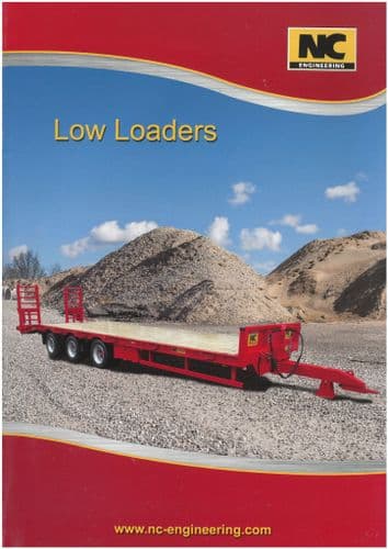 NC Engineering Low Loaders - Single Axle, Tandem Axle, Tridem Axle, Agri Forestry Brochure
