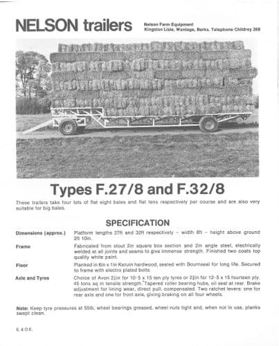 Nelson Trailers Brochures Bundle