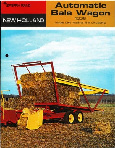New Holland Automatic Bale Wagon 1006 Brochure