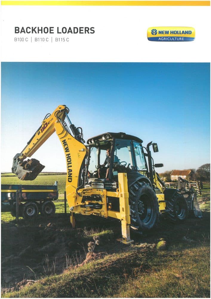New Holland B110B Fiche Technique – HUYHV