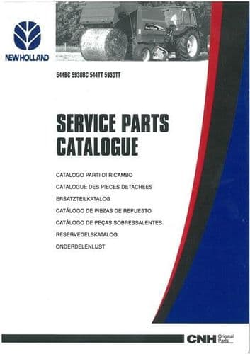 New Holland Baler 544BC 5930BC 540TT 5930TT Parts Manual -  540 5930