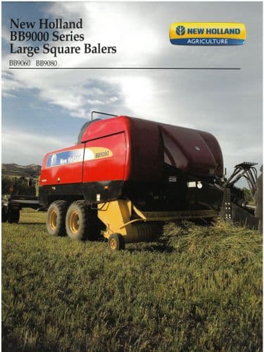 New Holland Baler BB9060 & BB9080 Brochure