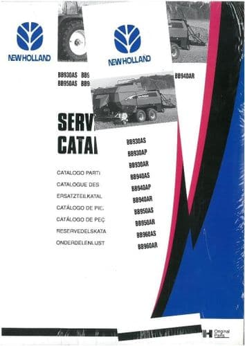 New Holland Baler BB930AS BB930AP BB930AR BB940AS BB940AP BB940AR BB950AS BB950AR BB960AS BB960AR