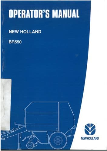 New Holland Baler BR550 Operators Manual