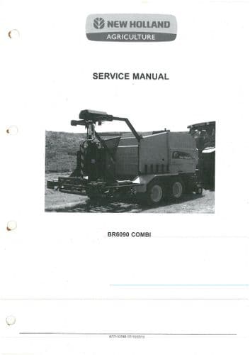 New Holland Baler BR6090 Combi Workshop Service Repair Manual