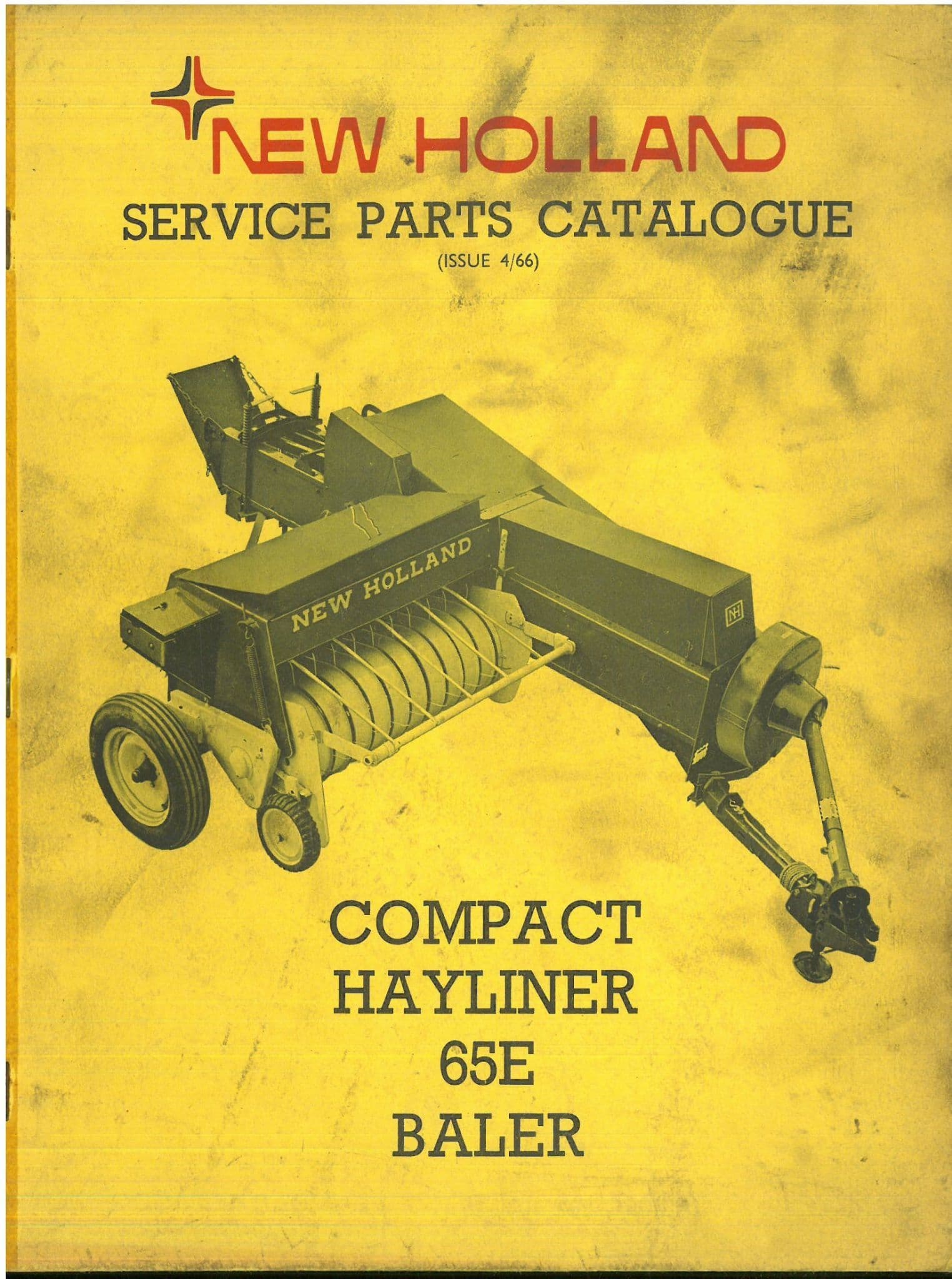 New Holland Baler Compact Hayliner 65E Parts Manual ORIGINAL New Holland Baler Compact Hayliner 65E Parts Manual ORIGINAL