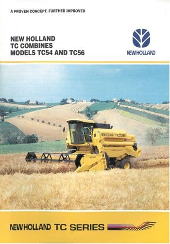 New Holland Combine TC Series - Models TC54 and TC56 Brochure