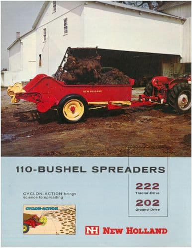 New Holland Fertiliser Bushel Spreaders 202 & 222 Brochure